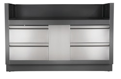 NAPOLEON Unterschrank für Einbaugrillaufsatz Prestige Pro 825 Edelstahl (IM-UGC825-CN)