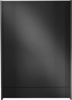 Napoleon Zwischenblende für einen Kühlschrank mit einer Tür, mattschwarz