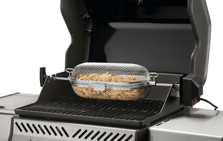 NAPOLEON Grillkorb Edelstahl für Drehspieß (64000)