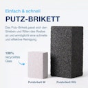 Vorschaubild McBrikett FUSL Putzbrikett Reinigungsstein XXL