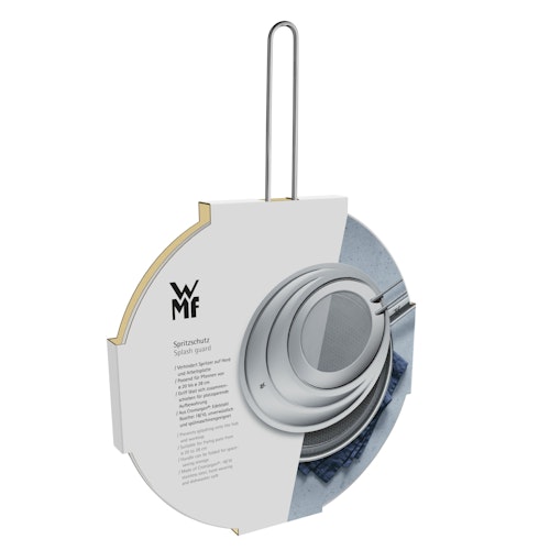 WMF Spritzschutz mit einschiebbarem Griff