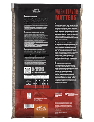 Traeger Hartholz Pellets SIGNATURE BLEND, 9 kg Beutel