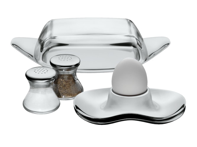 WMF Salz-/ Pfefferstreuer-Set 3-teilig Wagenfeld "Max und Moritz"