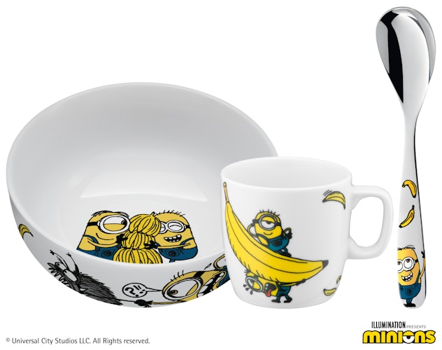WMF Minions Kindergschirr-Set, 3-teilig