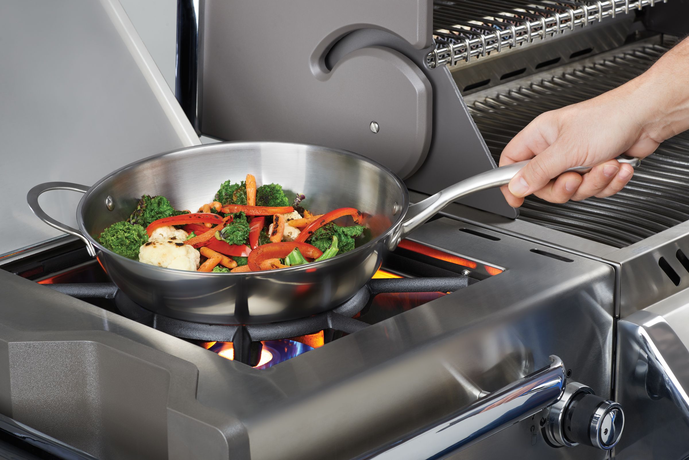 Edelstahl Grillrost Rund | 28 Cm Durchmesser | Mehrzweck-Dämpfer & Grillhilfe Für Fleisch & Gemüse