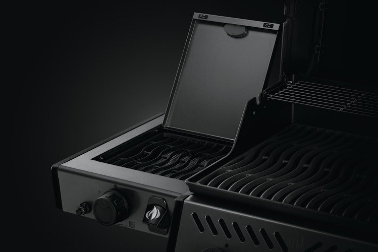 NAPOLEON Gasgrill FREESTYLE 425, 4 Hauptbrenner, mit Sizzle Zone Seitenbrenner, Graphit