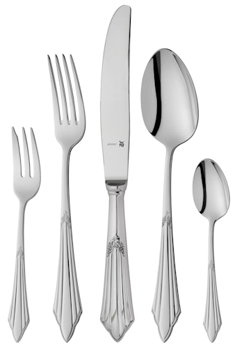 WMF Besteck-Set Fächer, 66-teilig