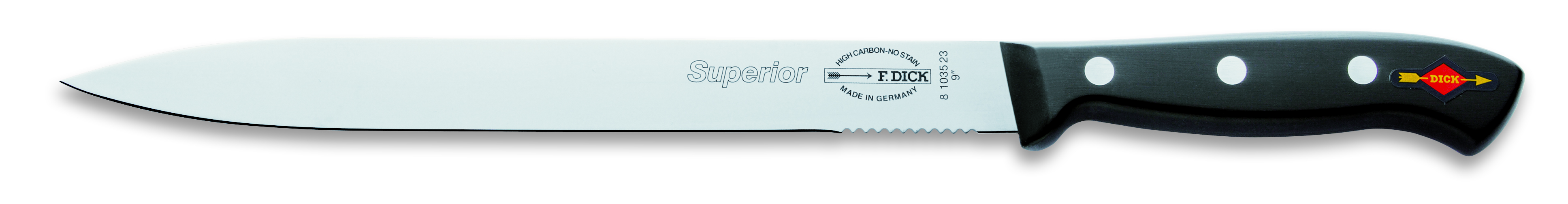 DICK Aufschnittmesser mit Anschnittsäge SUPERIOR 23 cm