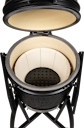 Vorschaubild Grill Guru Kamado Prime Medium Satin Black