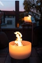 Vorschaubild QFlame Feuerschale Set Balcony Stainless Steel Ø 36 cm