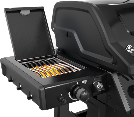 Napoleon Freestyle PRO 365, 3 Hauptbrenner, SIZZLE ZONE Seitenbrenner und Tür, Schwarz