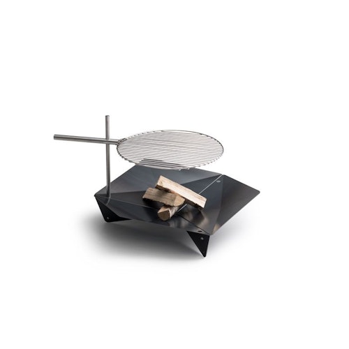 höfats TRIPLE 90 Feuerschale Grillset