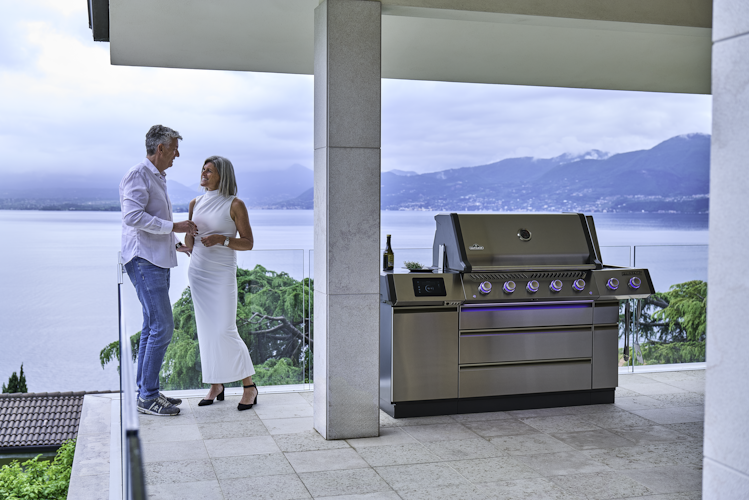 Napoleon Prestige PRO 665, Connected, Edelstahl, inkl. Drehspieß