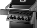 Vorschaubild NAPOLEON Gasgrill Rogue 425 mit Heck- und Seitenbrenner, Schwarz, inkl. Drehspieß