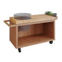 Vorschaubild OFYR Kamado Table Corten 135 PRO Teakholz BGE