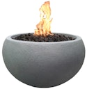 Vorschaubild Gardenforma Gas Feuerstelle Marra, Beton-Optik grau, aus Faserbeton