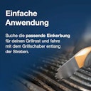 Vorschaubild McBrikett FUSL Grillrost Schaber