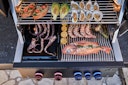 Vorschaubild NAPOLEON Gasgrill 700-Series 32", Mattschwarz, Einbaugrill, inkl. Drehspieß