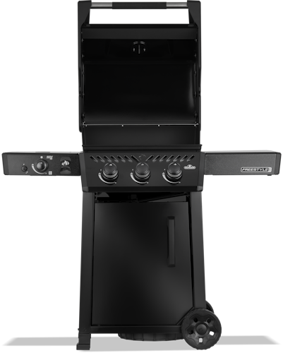 Napoleon Freestyle PRO 365, 3 Hauptbrenner, SIZZLE ZONE Seitenbrenner und Tür, Schwarz