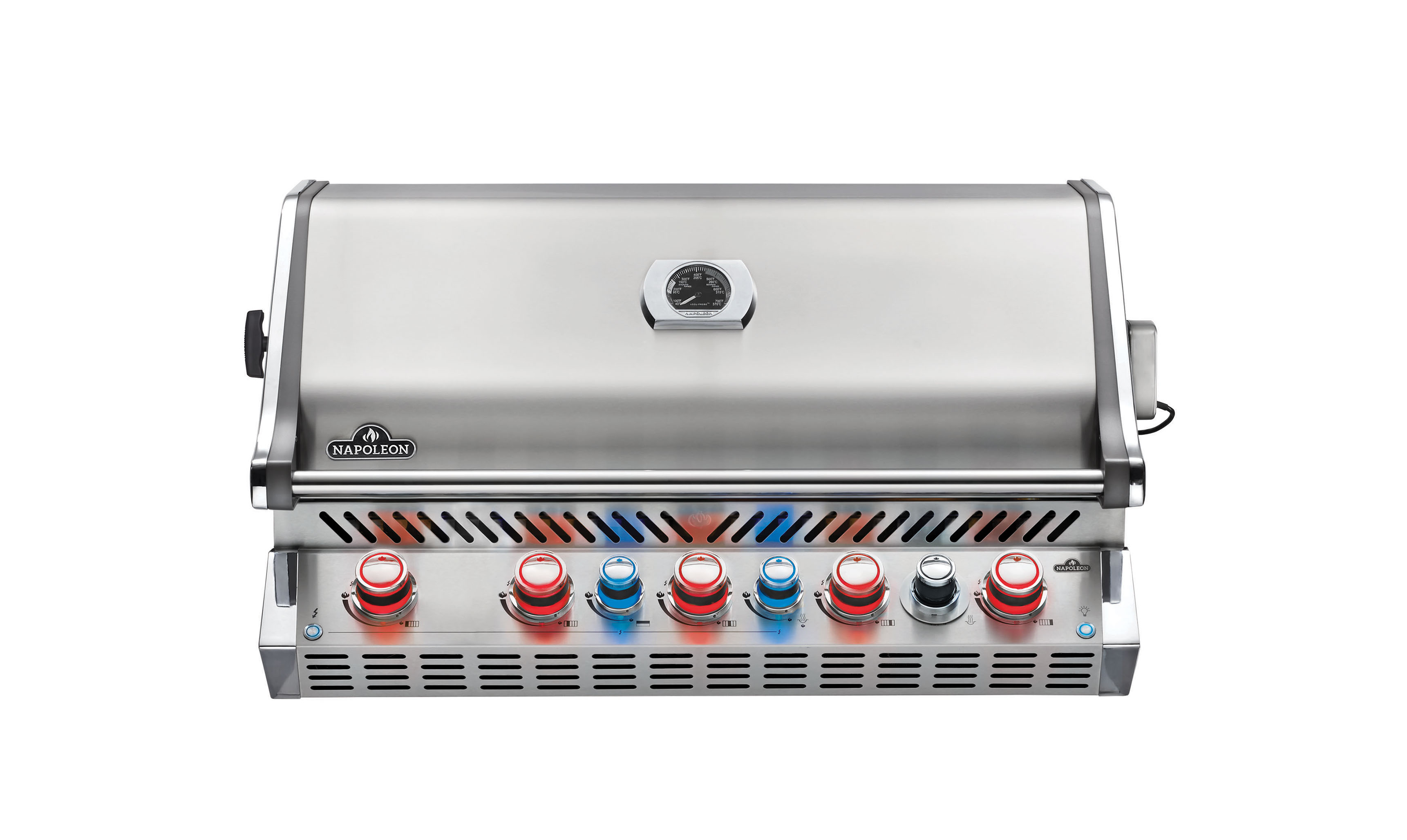 NAPOLEON Einbau-Gasgrill PRESTIGE PRO 665, Edelstahl inkl. Drehspieß