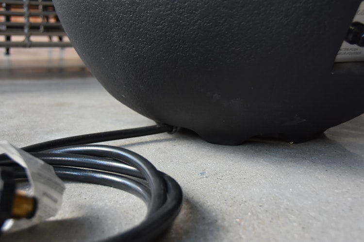 Gardenforma Gas Feuerstelle Jefferson Beton-Optik schwarz