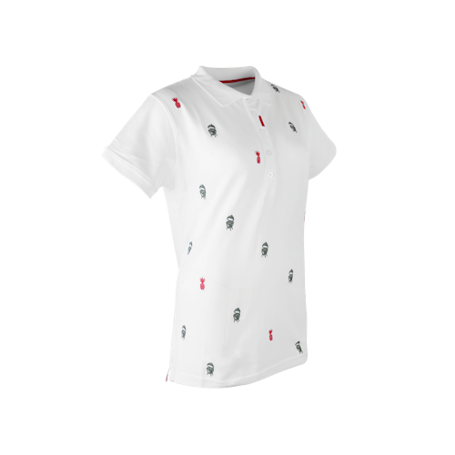 Big Green Egg Golf Poloshirt - Frauen - Weis