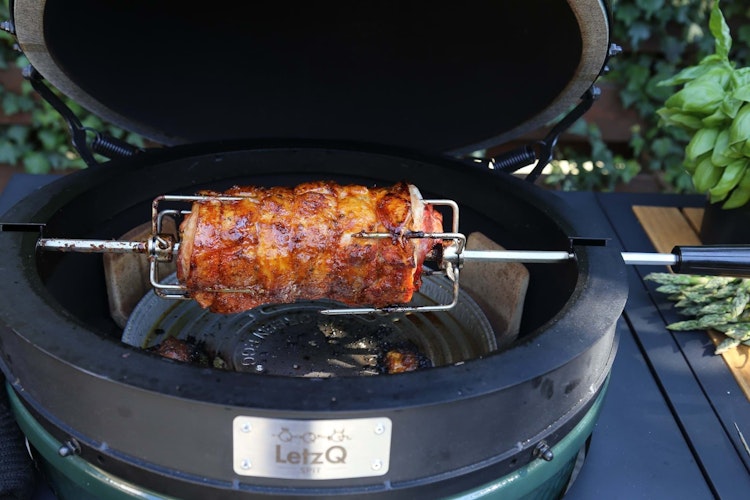 Big Green Egg Modulare Außenküche XLARGE mit Erweiterungstisch / Gitter