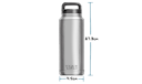 Vorschaubild YETI Trinkflasche RAMBLER 36 oz. (1065 ml) - mit Chug-Verschluss