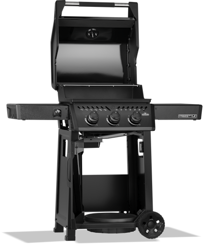 Napoleon Freestyle 365, 3 Hauptbrenner und Tür, Schwarz