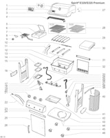 Weber Spirit E-320 Premium LP Blk (2013) (DE/AT)