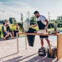Vorschaubild höfats CONE Holzkohlegrill Einbau / Built in