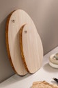 Vorschaubild KAI Schneidebrett SHUN HINOKI L Oval