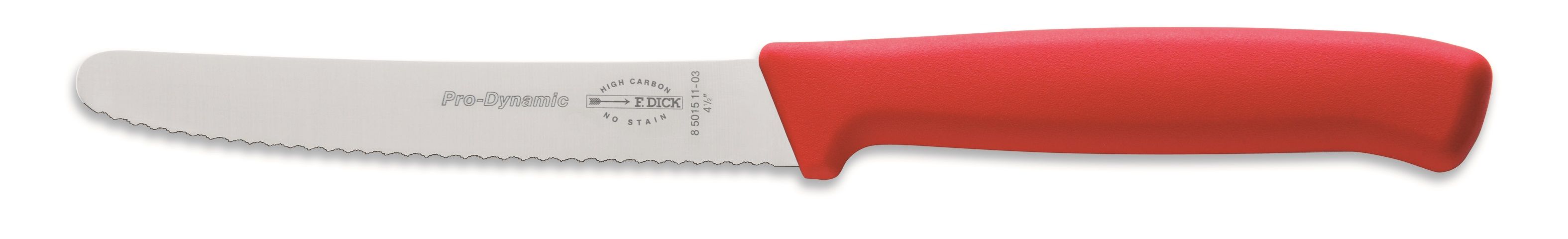 DICK Allzweckmesser Wellenschliff PRODYNAMIC rot 11 cm