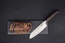 Vorschaubild Grills.de Santokumesser mit Eichenholzgriff 16cm