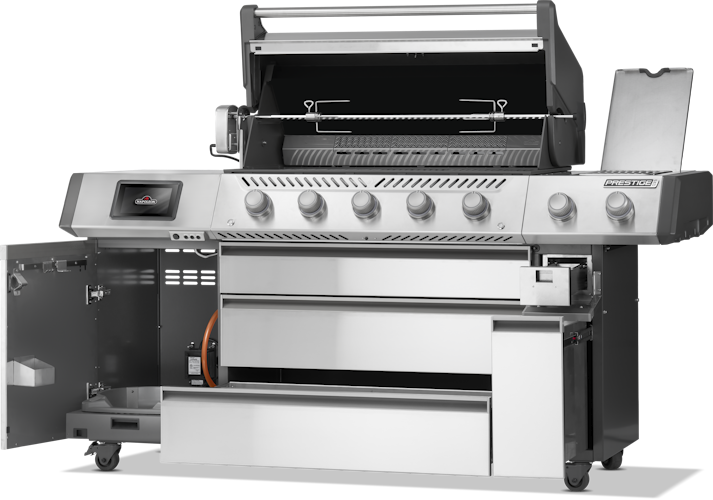 Napoleon Prestige PRO 665, Connected, Edelstahl, inkl. Drehspieß