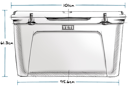 Vorschaubild YETI Kühlbox TUNDRA 210 White