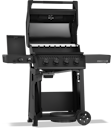 Vorschaubild Napoleon Phantom Freestyle PRO 425, mit Edelstahl Rosten und Tür, Mattschwarz