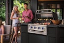 Vorschaubild Broil King Einbau-Gasgrill REGAL 420 inkl. Schutzhülle, Pizzastein-Set und Pizzaschneider