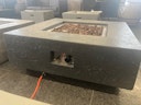 Vorschaubild Gas Feuerstelle Manhattan Beton-Optik dunkelgrau