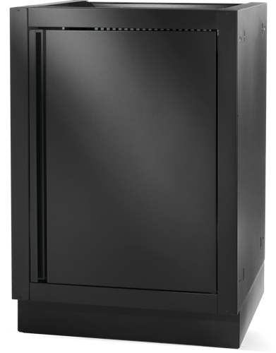 Napoleon Outdoorküche OASIS Gasflaschenschrank für BI10/BIB10 Einbau Seitenbrenner, mattschwarz