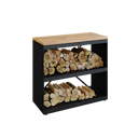 Vorschaubild OFYR Holzregal Wood Storage Black Dressoir