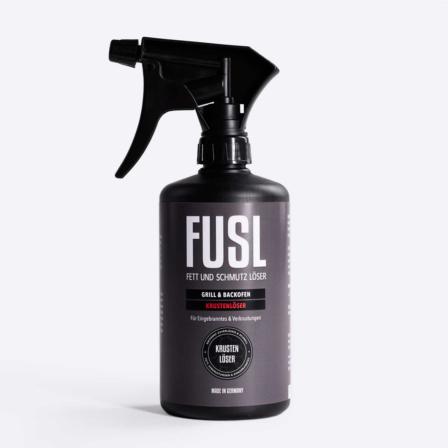 FUSL Reinigungsset 3x500ml + Kupferschwamm - Für Backofen, Grill & Küche