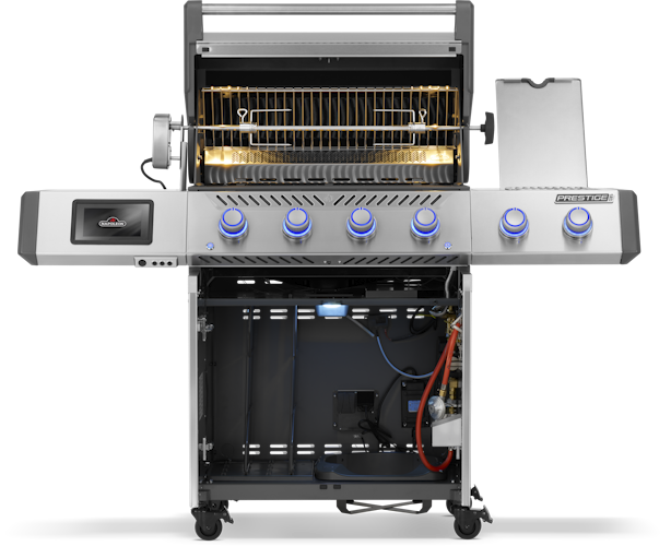 Napoleon Prestige PRO 500, Connected, Edelstahl, inkl. Drehspieß