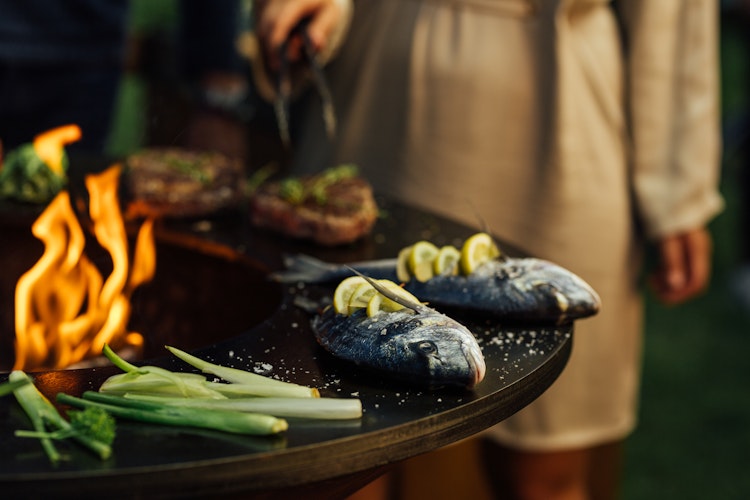 OFYR Plancha Grill Classic Storage Corten 100