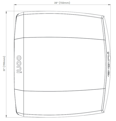 Ooni Pizzaofen Koda 2 Max 24" mit gratis Abdeckung