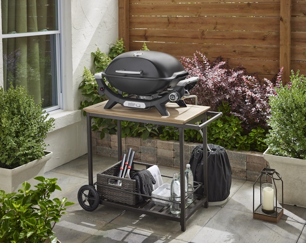 Weber Q2100N Gasgrill, Black - B-Ware