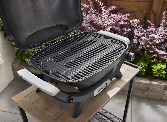 Weber Q2100N Gasgrill, Black - B-Ware