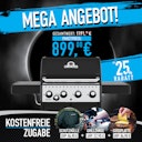 Vorschaubild Broil King Gasgrill CROWN 440 inkl. Schutzhülle, Gussplatte und Grillzange