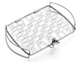 Weber Fisch- und Gemüsehalter - klein, Edelstahl