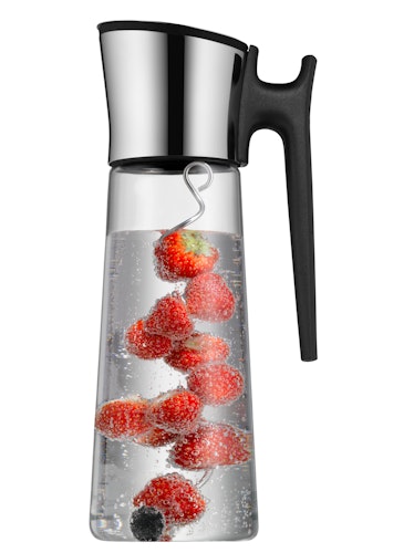 WMF Wasserkaraffe mit Griff 1,5 l schwarz Basic